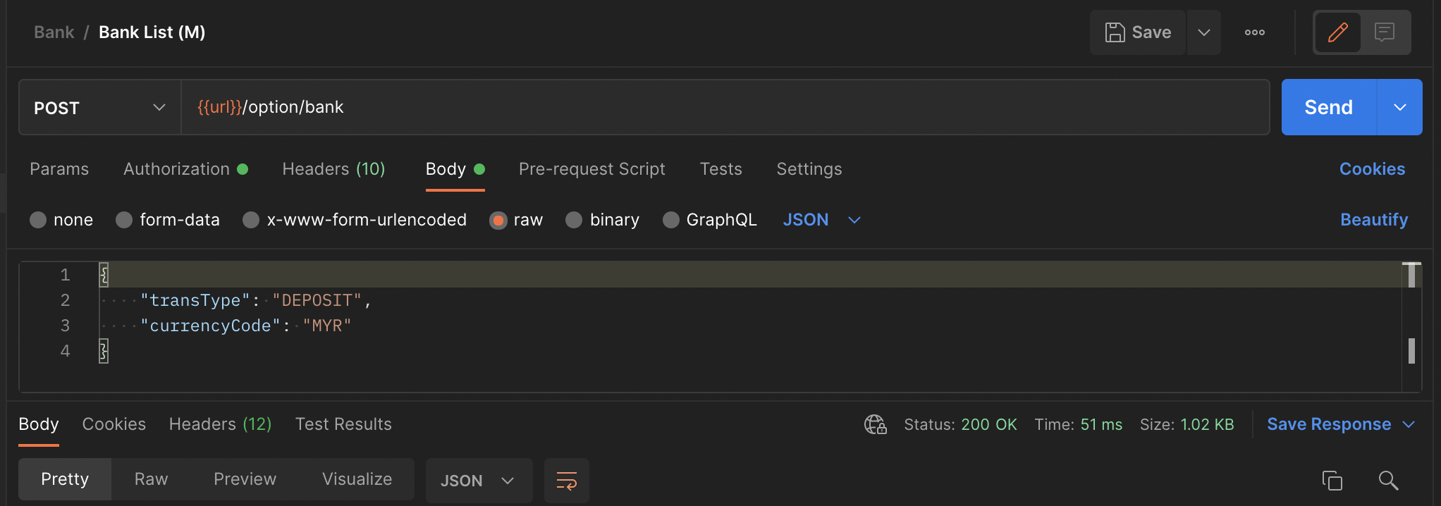 Picture body json